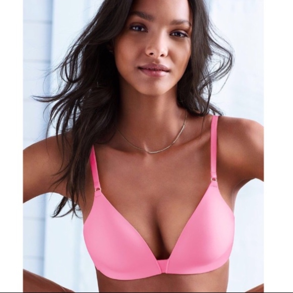 Victoria’s Secret Sexy Tee Wireless Bra 38 C Pink